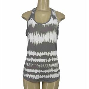 Lucy XS Women Tie Dye Workout Racerback Tank Top Lightweight Scoop Neck 45-14